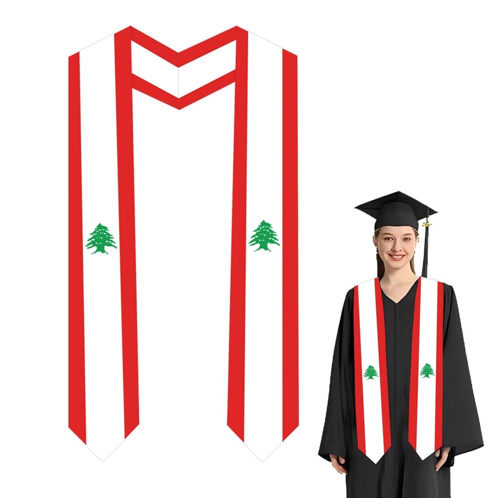4309 National Flag Graduation Stole,Graduation Sash Class of 2025 for Study